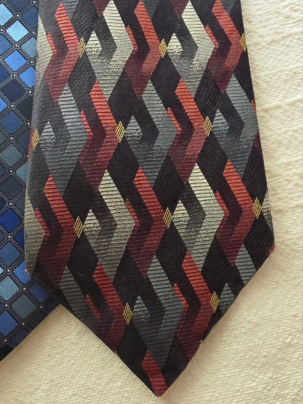 8 Piece Bundle Of Assorted Men’s Patterned Ties - Multi-Color Set